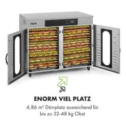 Master Jerky 500 Dörrautomat 3000W 40-90 °C 24h-Timer Edelstahl Silber -Küchenbedarf Angebote 10034545 de 0006 logo