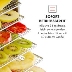 Master Jerky 550 Dörrautomat 2400W 40-90 °C 24h-Timer Edelstahl Silber 13 Master Jerky 550 Dörrautomat 2400W 40-90 °C 24h-Timer Edelstahl Silber -Küchenbedarf Angebote 10034546 de 0004 logo