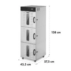 Master Jerky 550 Dörrautomat 2400W 40-90 °C 24h-Timer Edelstahl Silber 17 Master Jerky 550 Dörrautomat 2400W 40-90 °C 24h-Timer Edelstahl Silber -Küchenbedarf Angebote 10034546 yy 0008 dimensions