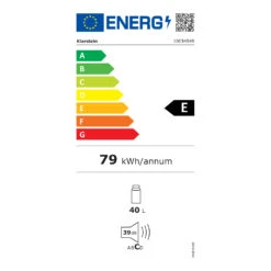 Scooby Minikühlschrank 40 Liter Kompressor 39 DB Kompakt -Küchenbedarf Angebote 10034549 energy label