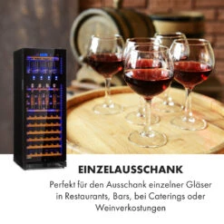 First Class 84 Weinkühlschrank 4 Dispenser 84 Fl. 5-22°C Touch Glastür -Küchenbedarf Angebote 10034564 de 0003 logo