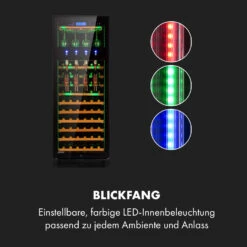 First Class 84 Weinkühlschrank 4 Dispenser 84 Fl. 5-22°C Touch Glastür -Küchenbedarf Angebote 10034564 de 0004 logo