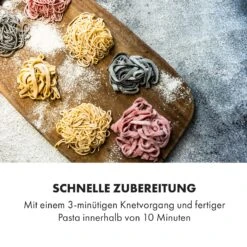 Pastamania Nudelmaschine 260W 7 Aufsätze 500 G 60 DB LED -Küchenbedarf Angebote 10034566 de 0005 logo