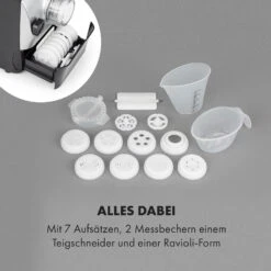 Pastamania Nudelmaschine 260W 7 Aufsätze 500 G 60 DB LED -Küchenbedarf Angebote 10034566 de 0006 logo