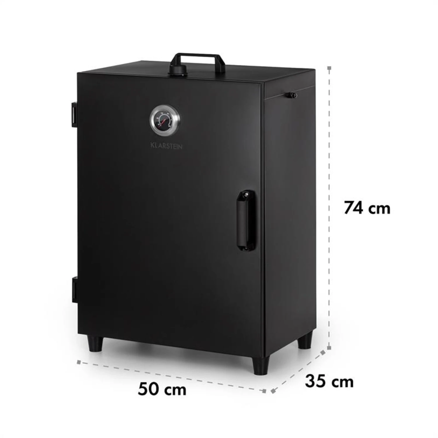 Flintstone Räucherofen 1600W Thermometer Edelstahl Elektrisch 12 Flintstone Räucherofen 1600W Thermometer Edelstahl Elektrisch – Bild 10