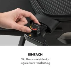 Gatsby Elektrogrill 2000W Antihaft-Grillfläche Seitentische Schwarz -Küchenbedarf Angebote 10034706 de 0005 logo