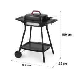 Gatsby Elektrogrill 2000W Antihaft-Grillfläche Seitentische Schwarz -Küchenbedarf Angebote 10034706 yy 0009 dimensions
