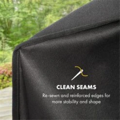 Tomahawk Wetterschutzhaube 600D Canvas 30/70% PE/PVC Schwarz 12 Tomahawk Wetterschutzhaube 600D Canvas 30/70% PE/PVC Schwarz -Küchenbedarf Angebote 10034713 yy 0004 logo Klarstein Tomahawk Wetterschutzhaube 140cm