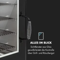 Pasadena Gas-Räuchergrill 2,5 KW Heizleistung 180 °C / 350 °F Max. 14 Pasadena Gas-Räuchergrill 2,5 KW Heizleistung 180 °C / 350 °F Max. -Küchenbedarf Angebote 10034818 de 0003 logo