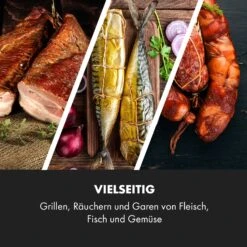 Pasadena Gas-Räuchergrill 2,5 KW Heizleistung 180 °C / 350 °F Max. 15 Pasadena Gas-Räuchergrill 2,5 KW Heizleistung 180 °C / 350 °F Max. -Küchenbedarf Angebote 10034818 de 0004 logo