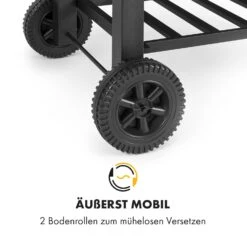 Meat Machine Holzkohlegrill BBQ 45x32,5cm Thermometer Bodenrollen -Küchenbedarf Angebote 10034819 de 0007 logo