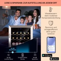 Coachella 60 Kühlschrank 60 Liter WiFi-Funktion Hintergrundbeleuchtung -Küchenbedarf Angebote 10034821 de 0003 usp