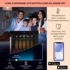 Coachella 50 Weinkühlschrank 47 Liter WiFi-Funktion Hintergrundbeleuchtung Edelstahl 11 Coachella 50 Weinkühlschrank 47 Liter WiFi-Funktion Hintergrundbeleuchtung Edelstahl -Küchenbedarf Angebote 10034822 de 0003 logo