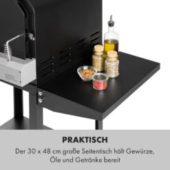 Pizzaiolo Pro Pizza-Gasgrill 76x143x66cm Schamottestein Stahl Mobil -Küchenbedarf Angebote 10034844 de 0004 logo