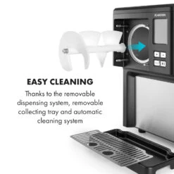 Sweet Sundae Eiscrememaschine Kompressor 1,5l Edelstahl Schwarz -Küchenbedarf Angebote 10034911 uk 0008 logo Klarstein Sahnehaeubchen Eiscrememaschine schwarz