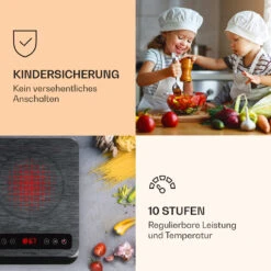 InnoChef Induktionskochfeld 3400W Touch Control Glaskeramik -Küchenbedarf Angebote 10034919 de 0005 logo