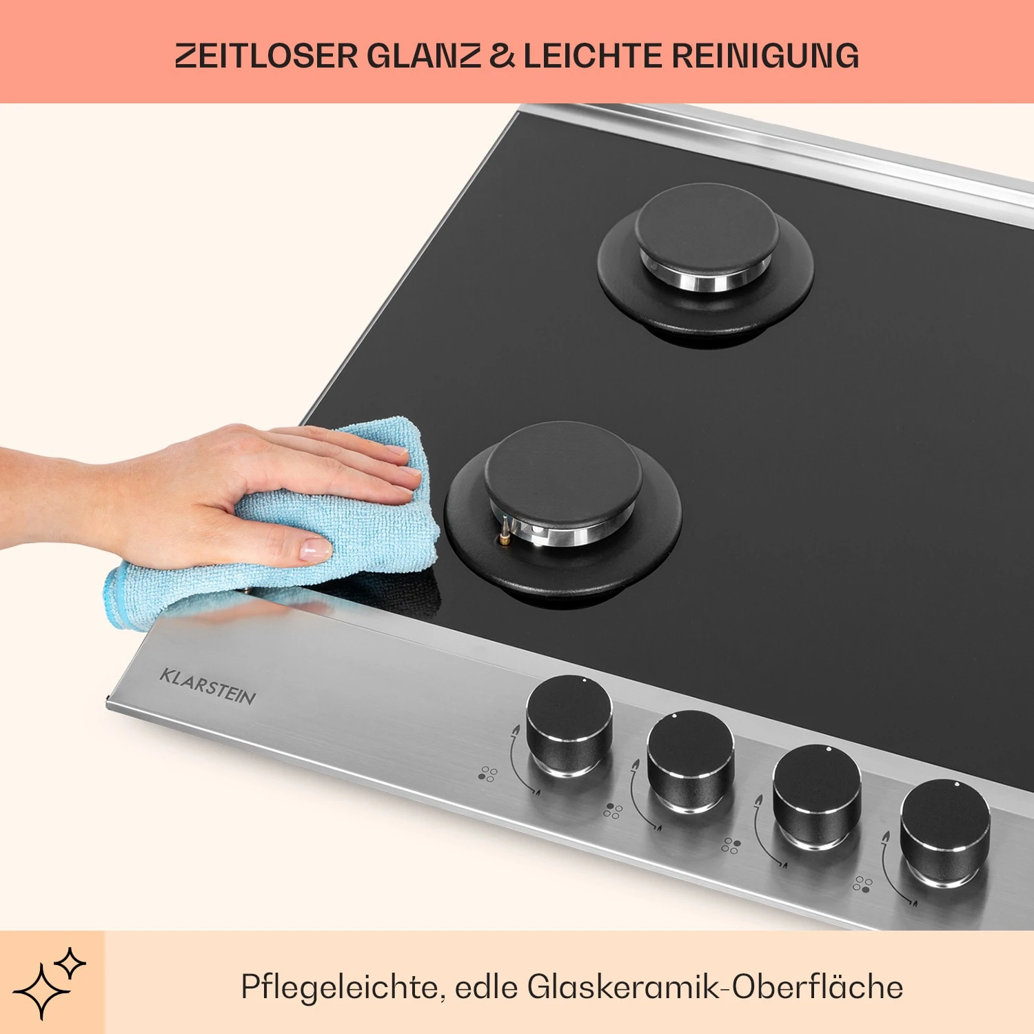 Alchemist 4 Zonen Gaskochfeld Aluminium-Brenner Glaskeramik Schwarz 9 Alchemist 4 Zonen Gaskochfeld Aluminium-Brenner Glaskeramik Schwarz – Bild 7