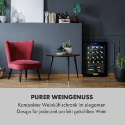 Shiraz 20 Uno Weinkühlschrank 53l 20Fl Touch-Bedienfeld 5-18°C -Küchenbedarf Angebote 10035027 de 0002 logo