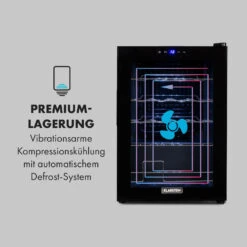 Shiraz 20 Uno Weinkühlschrank 53l 20Fl Touch-Bedienfeld 5-18°C -Küchenbedarf Angebote 10035027 de 0005 logo