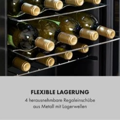 Shiraz 20 Uno Weinkühlschrank 53l 20Fl Touch-Bedienfeld 5-18°C -Küchenbedarf Angebote 10035027 de 0008 logo