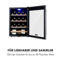 Vinamour 48 Uno Weinkühlschrank 128l 48Fl 3 Einschübe 4-18°C 16 Vinamour 48 Uno Weinkühlschrank 128l 48Fl 3 Einschübe 4-18°C -Küchenbedarf Angebote 10035066 de 0005 logo