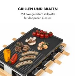 Tournedo Raclette 1200W Aluminiumguss 8 Personen Holz-Dekor 13 Tournedo Raclette 1200W Aluminiumguss 8 Personen Holz-Dekor -Küchenbedarf Angebote 10035219 de 0003 logo