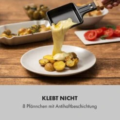 Tournedo Raclette 1200W Aluminiumguss 8 Personen Holz-Dekor 14 Tournedo Raclette 1200W Aluminiumguss 8 Personen Holz-Dekor -Küchenbedarf Angebote 10035219 de 0004 logo