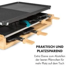 Tournedo Raclette 1200W Aluminiumguss 8 Personen Holz-Dekor 15 Tournedo Raclette 1200W Aluminiumguss 8 Personen Holz-Dekor -Küchenbedarf Angebote 10035219 de 0005 logo