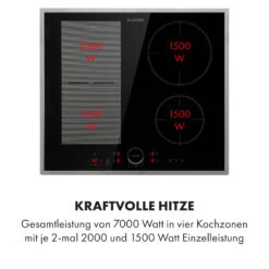 Delicatessa 60 Hybrid Prime Einbaukochfeld Induktion 4 Zonen 7000W -Küchenbedarf Angebote 10035268 de 0004 logo