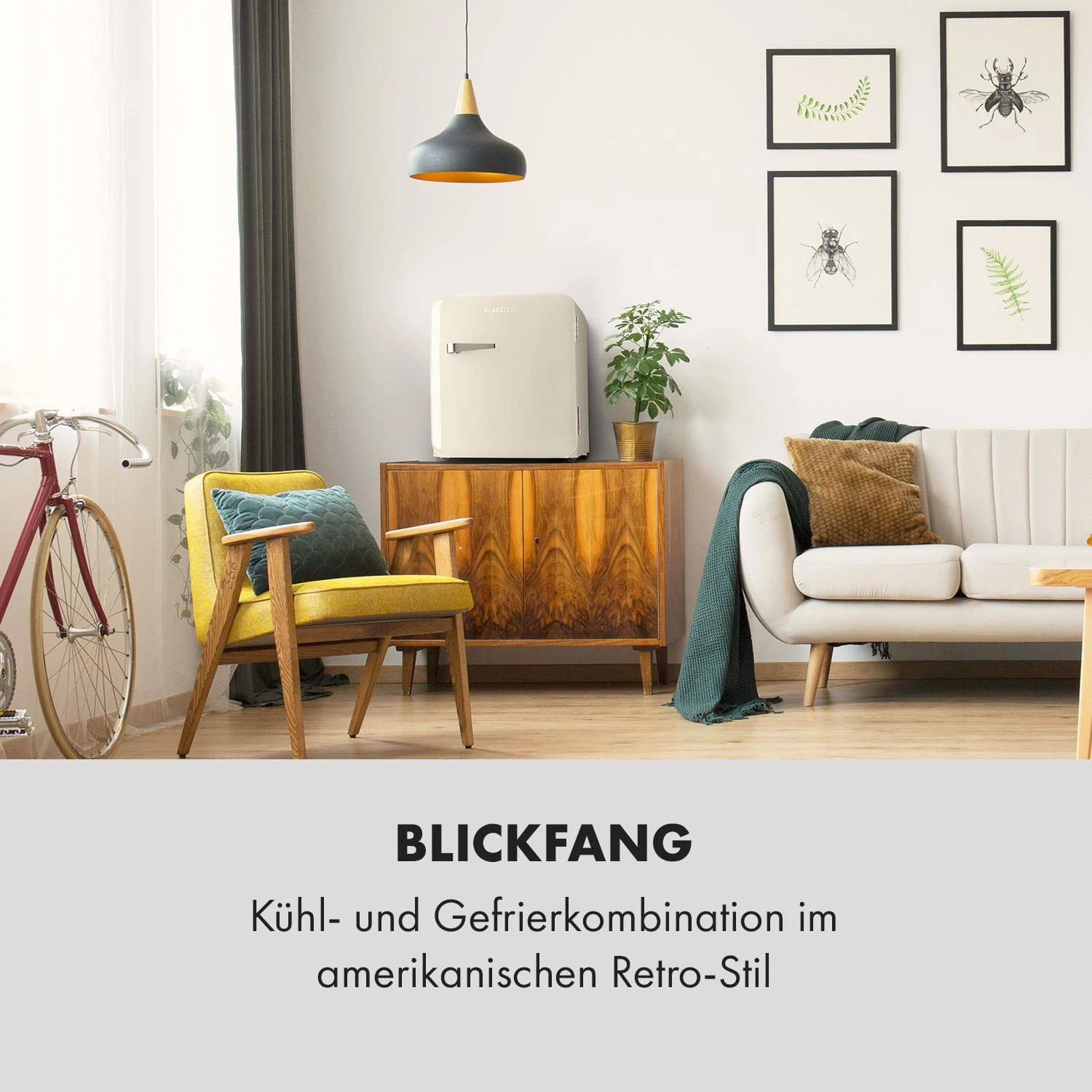 Audrey Mini 2in1 Kühlschrank EEC F Gefrierfach LED 4 Audrey Mini 2in1 Kühlschrank EEC F Gefrierfach LED – Bild 2