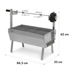 Sauenland Mini Rotisserie-Grill Drehspieß 4W 12kg Max. Edelstahl -Küchenbedarf Angebote 10035371 yy 0007 dimensions