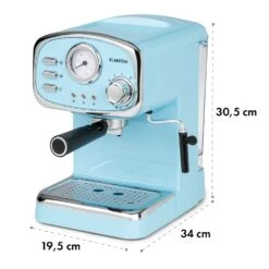 Espressionata Gusto Espressomaschine 1100W 15 Bar Druck 19 Espressionata Gusto Espressomaschine 1100W 15 Bar Druck -Küchenbedarf Angebote 10035377 yy 0009 logo Klarstein Espressionata Gusto Espressomaschine