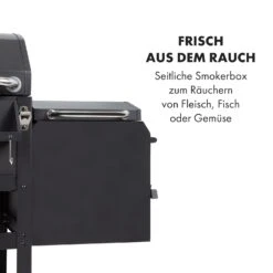 Kingsville Smoker Kombigrill Gas Kohle Smoker 13,5kW 3+1 Brenner -Küchenbedarf Angebote 10035409 de 0004 logo