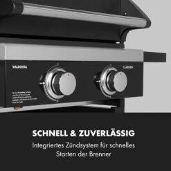 Valdosta 2.0 Gasgrill 2x3,6kW Brenner Edelstahl 18 Valdosta 2.0 Gasgrill 2x3,6kW Brenner Edelstahl -Küchenbedarf Angebote 10035413 de 0007 logo