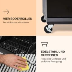 Valdosta 4.1 Gasgrill 4 X 2,8 KW + 2,5 KW Brenner Edelstahl Mobil 16 Valdosta 4.1 Gasgrill 4 X 2,8 KW + 2,5 KW Brenner Edelstahl Mobil -Küchenbedarf Angebote 10035415 de 0007 logo