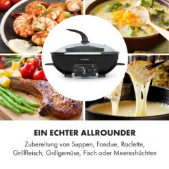 Szechuan 2-in-1 Hot Pot Und Grillplatte 5l Vol. 1350 / 600 W -Küchenbedarf Angebote 10035431 de 0005 logo
