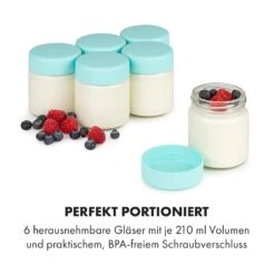 Gaia Greek Joghurt-Maker 1,26 L 6 Gläser Inkl. Sieb-Box -Küchenbedarf Angebote 10035435 de 0003 logo