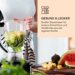 Luca Multifunktionsmixer 1000 W 3 L Stufenlose Geschwindigkeit 6 Modi -Küchenbedarf Angebote 10035487 de 0004 logo