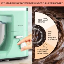 Bella Elegance Küchenmaschine 2000W 2,7PS 5,2 Ltr Edelstahl BPA-frei -Küchenbedarf Angebote 10035520 de 0004 usp