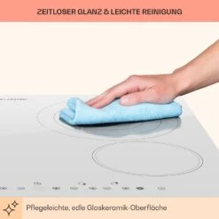 Virtuosa 4 Einbaukochfeld 4 Zonen 6500W Glaskeramik -Küchenbedarf Angebote 10035552 de 0008 usp