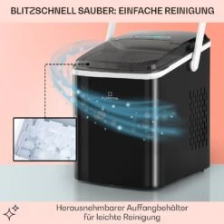 Arctic Porter Eiswürfelmaschine Bullet-Eis 12kg/24h Edelstahl -Küchenbedarf Angebote 10035553 de 0005 usp