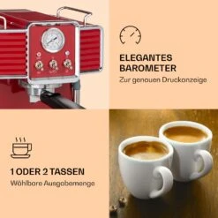 Gusto Classico Espressomaker 1350 Watt 20 Bar Druck 1,5 Liter 13 Gusto Classico Espressomaker 1350 Watt 20 Bar Druck 1,5 Liter -Küchenbedarf Angebote 10035565 de 0004 logo