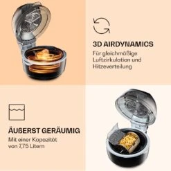 VitAir Smart Heißluftfritteuse App-Steuerung / 1400W / 7,75 Ltr / 20 Programme 15 VitAir Smart Heißluftfritteuse App-Steuerung / 1400W / 7,75 Ltr / 20 Programme -Küchenbedarf Angebote 10035592 de 0006 logo