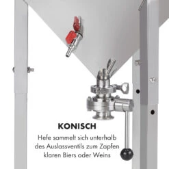 Gärkeller Pro XL Fermentierkessel 60 Liter Ablassventil 304-Edelstahl 18 Gärkeller Pro XL Fermentierkessel 60 Liter Ablassventil 304-Edelstahl -Küchenbedarf Angebote 10035622 de 0008 logo