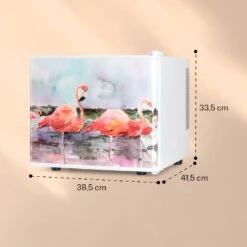Pretty Cool Make-Up-Kühlschrank Flamingo 17 Liter 50 Watt 1 Boden -Küchenbedarf Angebote 10035626 yy 0006 logo