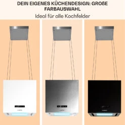 Kronleuchter Smart Inselabzugshaube 595m³/h App-Steuerung LED-Panel -Küchenbedarf Angebote 10035711 de 0007 usp