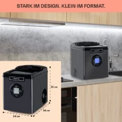 Icemeister 2G Eiswürfelmaschine 12kg/24h LC-Display Edelstahl -Küchenbedarf Angebote 10035712 de 0006 usp