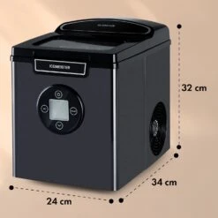 Icemeister 2G Eiswürfelmaschine 12kg/24h LC-Display Edelstahl -Küchenbedarf Angebote 10035712 yy 0011 dimensions