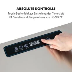Captain Jerky 110 Dörrautomat 1000W 30-90 °C 24h-Timer Edelstahl -Küchenbedarf Angebote 10035735 de 0003 logo