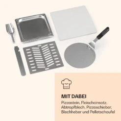 Diavolo Pizza-Pelletofen Inkl. Pizzastein Thermometer Edelstahl 15 Diavolo Pizza-Pelletofen Inkl. Pizzastein Thermometer Edelstahl -Küchenbedarf Angebote 10035757 de 0006 logo